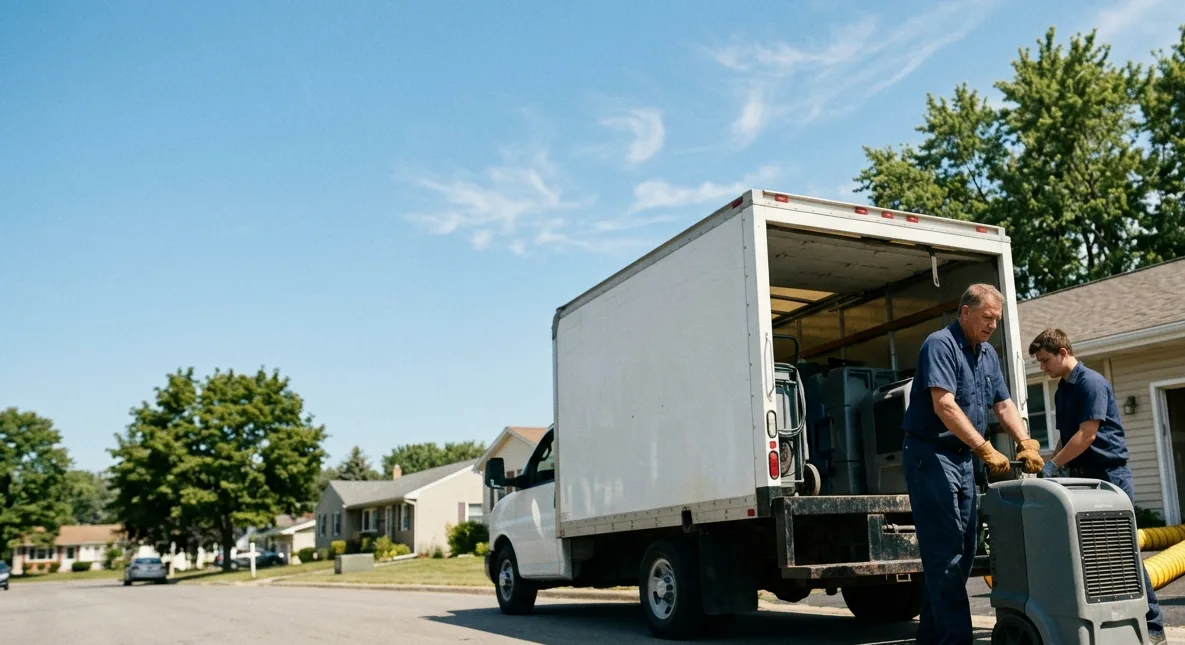 Water Damage Cleanup in West Chester, IA near me